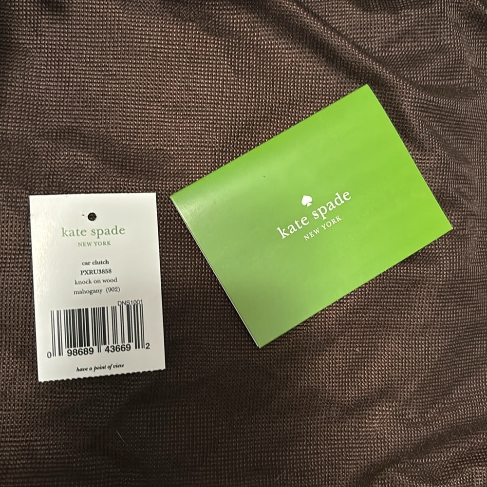 Kate Spade Road-trip Knock on Wood Woody Wagon Car Clutch - Picture 6 of 7